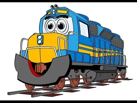 tren de dibujos animados para los niños, dibujos animados de tren ...