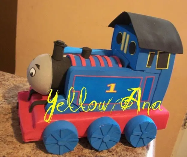 El Rincon de Yellow Ana: Thomas el Tren Foamy El Rincon de Yellow Ana: Thomas el Tren Foamy