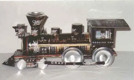 Un Trencito hecho con Latas | Manualidades y Reciclaje | Pinterest