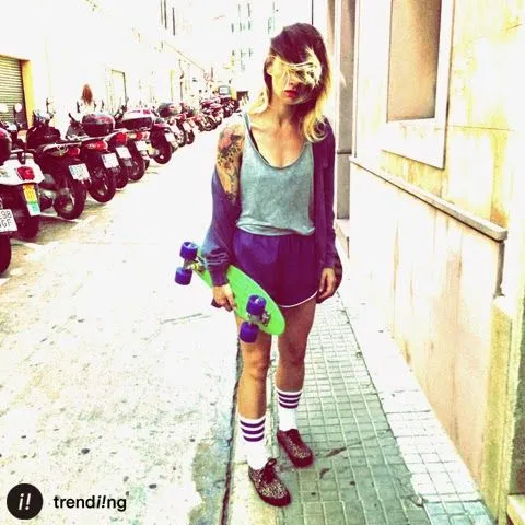 Trendiing: blog de moda, tendencias y estilismo: Look skater de mujer
