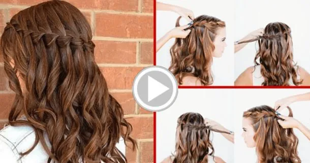 TRENZA CASCADA PASO A PASO | mi estilo | Pinterest | Trenza Cascada TRENZA CASCADA PASO A PASO | mi estilo | Pinterest | Trenza Cascada
