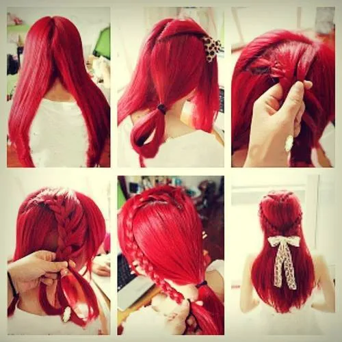 como hacer una trenza | Tumblr