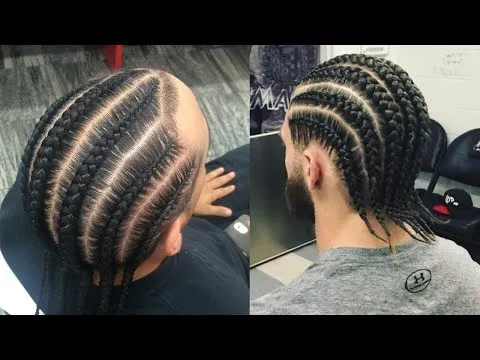 COMO HACER TRENZAS PEGADAS | HOW TO BRAID CORNROWS VIRIYUEMOON ...