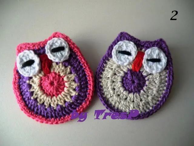 TresP craft blog: BÚHOS DE CROCHET TUTORIAL TresP craft blog: BÚHOS DE CROCHET TUTORIAL