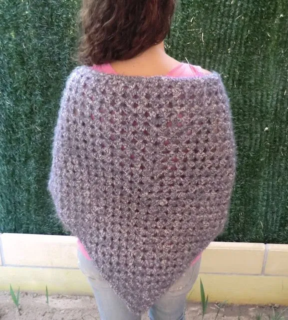 TresP craft blog: CHAL DE CROCHET CON PATRÓN