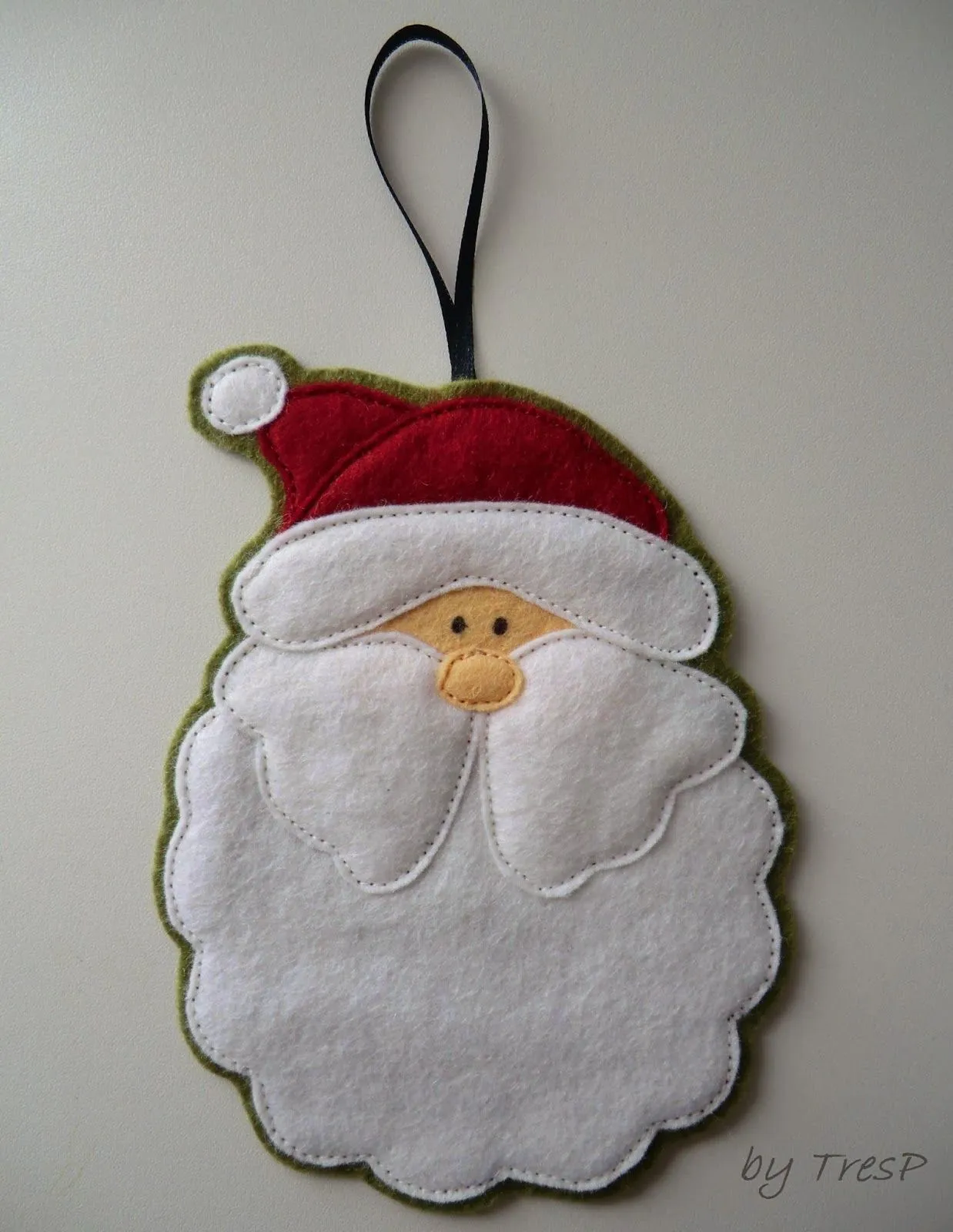 TresP craft blog: PATRÓN DE SANTA CLAUS