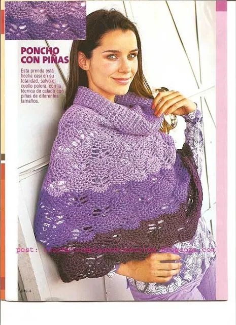 TresP craft blog: PONCHOS DE GANCHILLO {CROCHET PONCHOS}