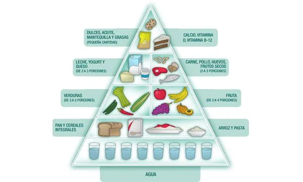 Triangulo alimenticio - Imagui