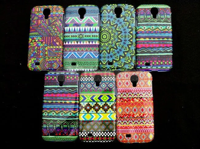 Tribal colorido patrón de teléfono caso de la contraportada para ... Tribal colorido patrón de teléfono caso de la contraportada para ...