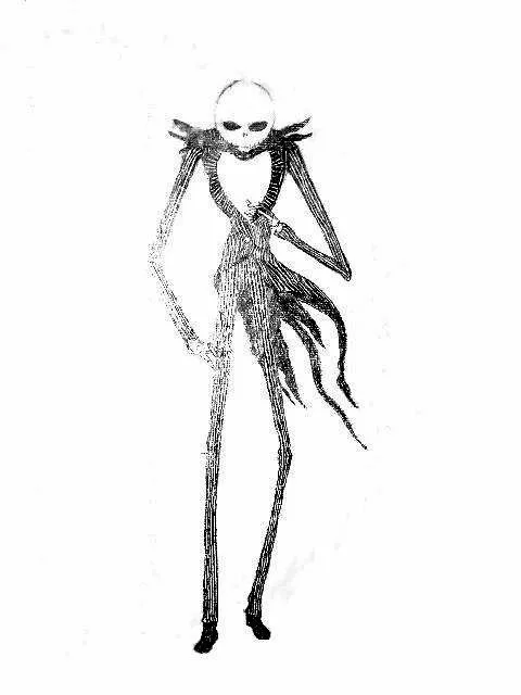 Tribute to Tim Burton - Jack Skellington by AlessandraPlasterpad ... Tribute to Tim Burton - Jack Skellington by AlessandraPlasterpad ...