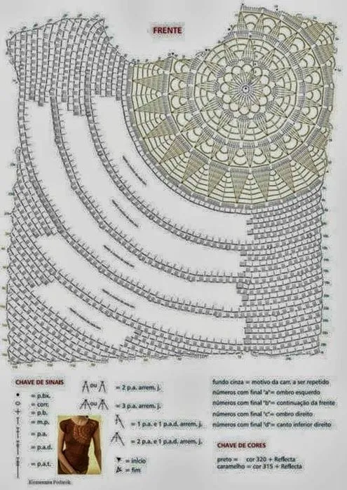 TRICO y CROCHET-madona-mía: Blusas a crochet (ganchillo) con ... TRICO y CROCHET-madona-mía: Blusas a crochet (ganchillo) con ...