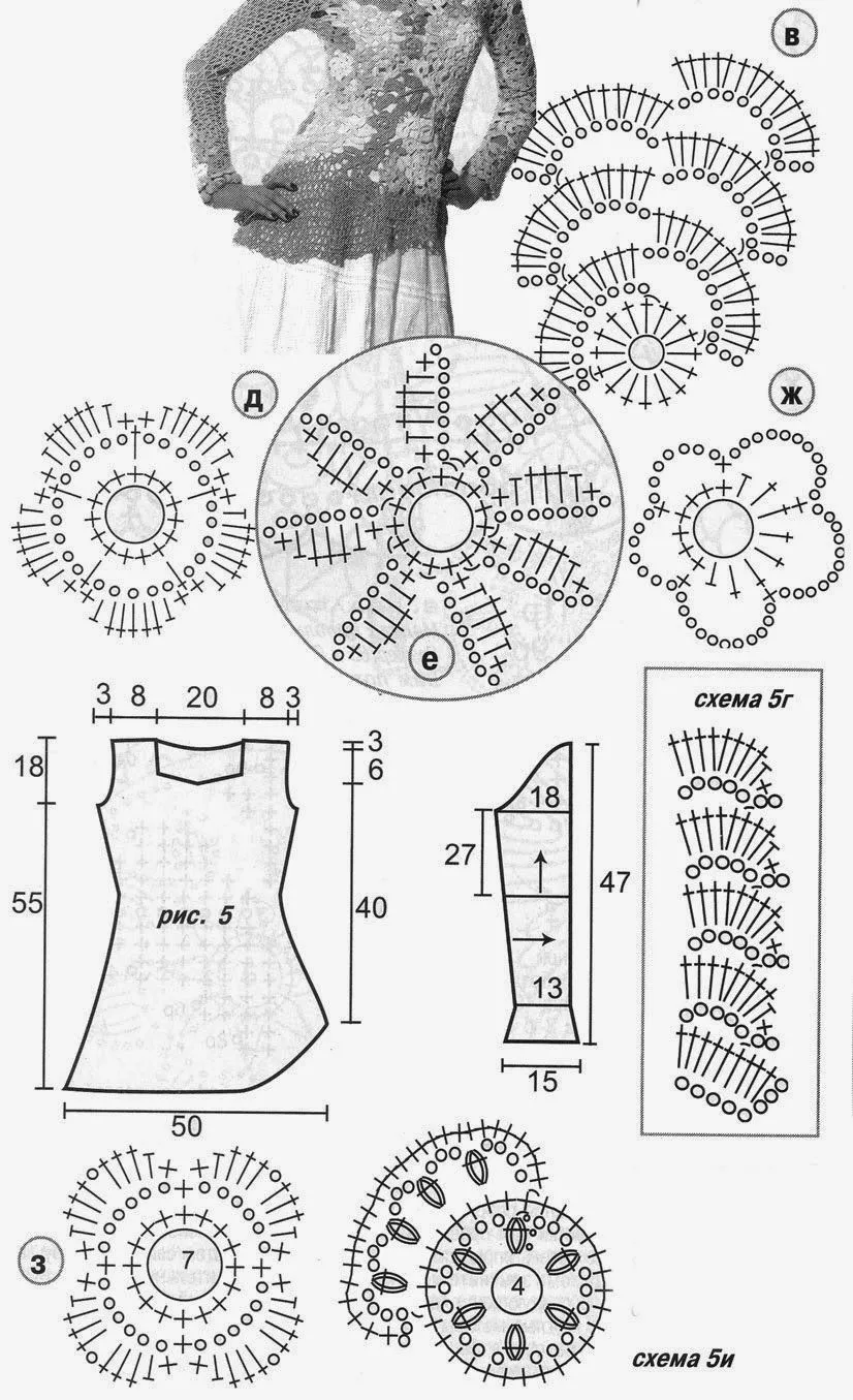 TRICO y CROCHET-madona-mía: Blusas en Crochet Irlandés o Ruso modelos TRICO y CROCHET-madona-mía: Blusas en Crochet Irlandés o Ruso modelos