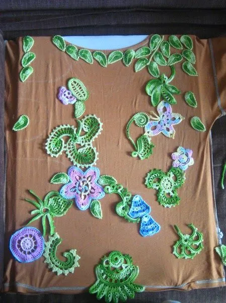 TRICO y CROCHET-madona-mía: Blusas en Crochet Irlandés o Ruso modelos TRICO y CROCHET-madona-mía: Blusas en Crochet Irlandés o Ruso modelos