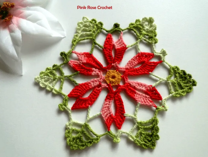 TRICO y CROCHET-madona-mía: Centro de mesa a crochet decoración de ...