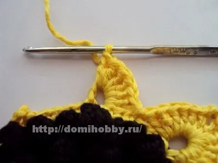 TRICO y CROCHET-madona-mía: Girasol a crochet paso a paso en ... TRICO y CROCHET-madona-mía: Girasol a crochet paso a paso en ...