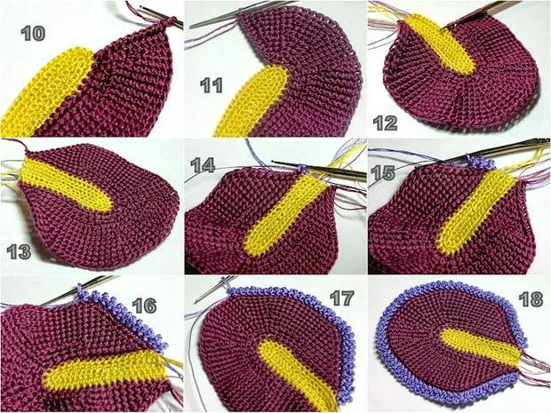 TRICO y CROCHET-madona-mía: Orquidea a crochet paso a paso en ...