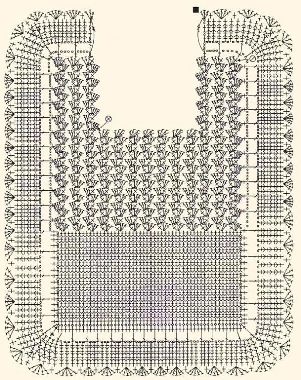 TRICO y CROCHET-madona-mía: Patrón de babero de bebe en ganchillo TRICO y CROCHET-madona-mía: Patrón de babero de bebe en ganchillo