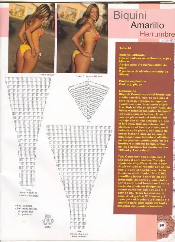 TRICO y CROCHET-madona-mía: Patrones bikinis a ganchillo ( crochet ... TRICO y CROCHET-madona-mía: Patrones bikinis a ganchillo ( crochet ...