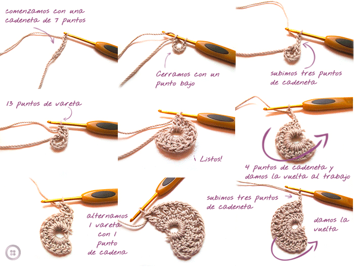 TRICO y CROCHET-madona-mía: Shorts con aplicaciones de Crochet ... TRICO y CROCHET-madona-mía: Shorts con aplicaciones de Crochet ...