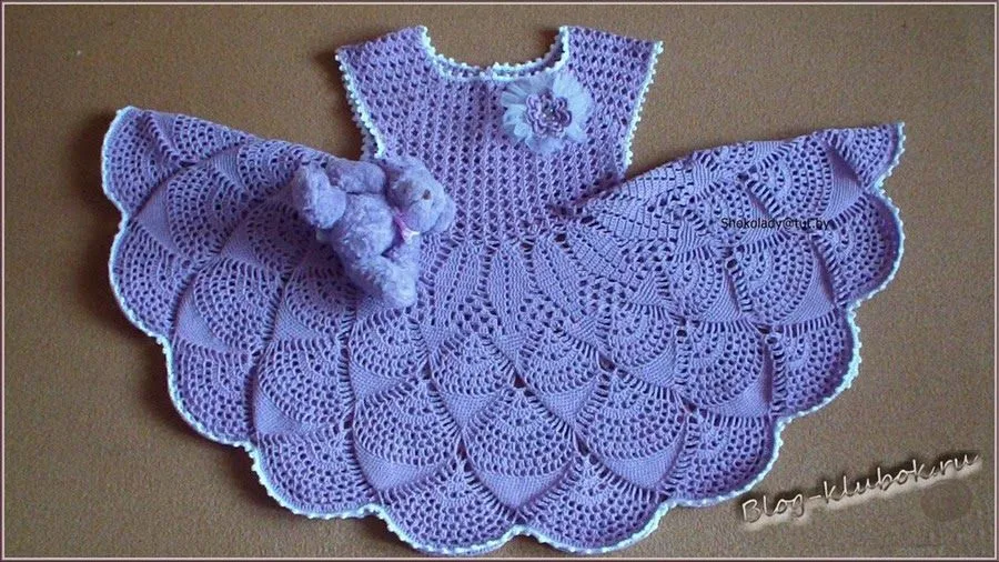 TRICO y CROCHET-madona-mía: Vestidos para bebe a ganchillo con patrón TRICO y CROCHET-madona-mía: Vestidos para bebe a ganchillo con patrón