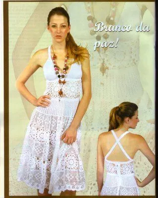 TRICO y CROCHET-madona-mía: Vestidos en crochet paso a paso( TRICO y CROCHET-madona-mía: Vestidos en crochet paso a paso(