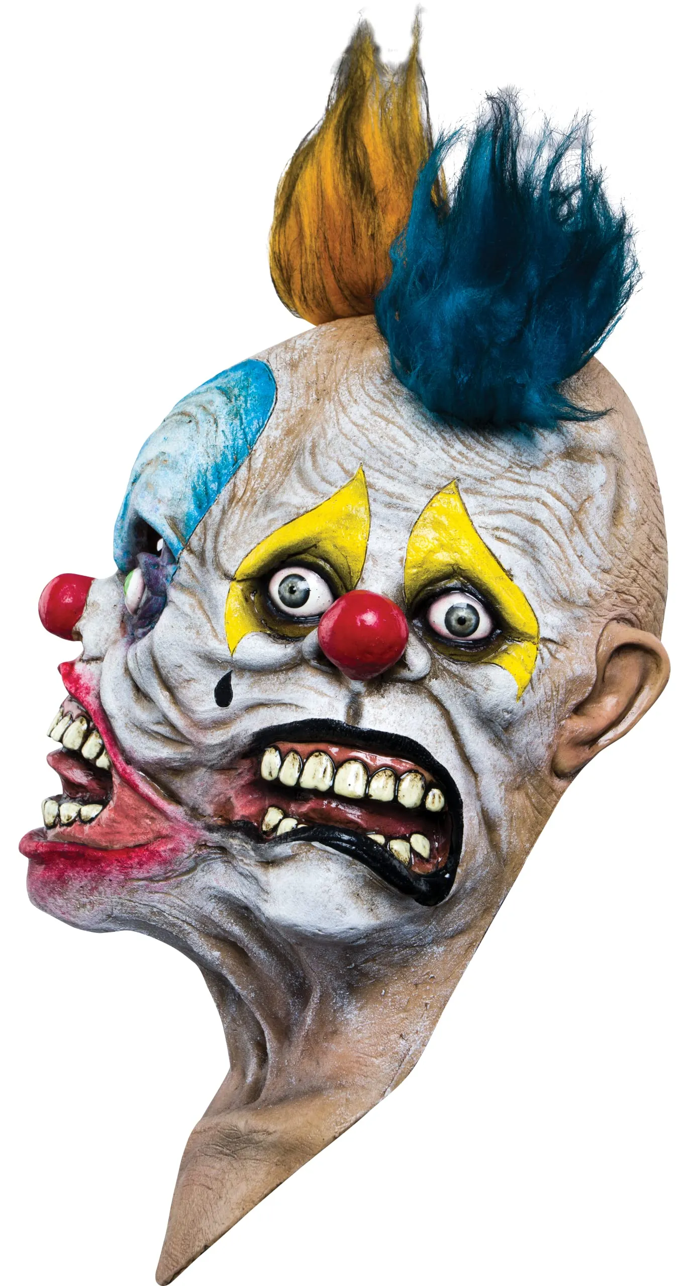 Tripolar Clown, Máscara de Payaso con Tres Caras, Máscaras de Jester  Espeluznantes Malvados Ideal para Halloween y Fiestas de Disfraces :  Amazon.com.mx: Juguetes y Juegos