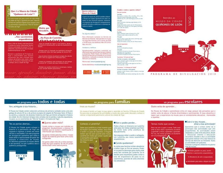 Tríptico Escolares Concello de Vigo | Sinatura | sinatura Tríptico Escolares Concello de Vigo | Sinatura | sinatura
