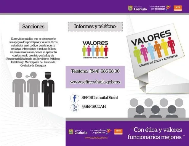 Tríptico valores