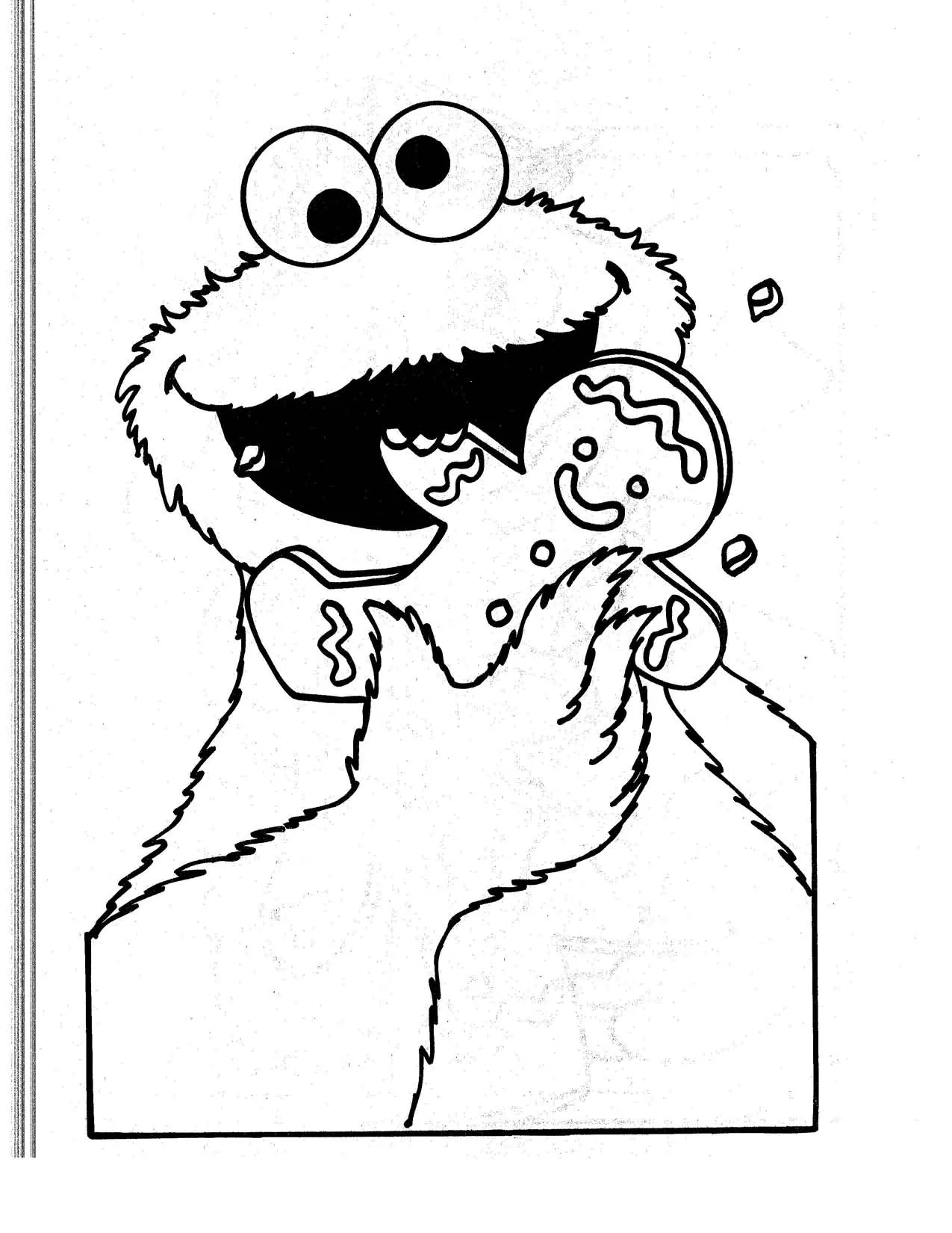 El monstruo come galletas para pintar - Imagui El monstruo come galletas para pintar - Imagui
