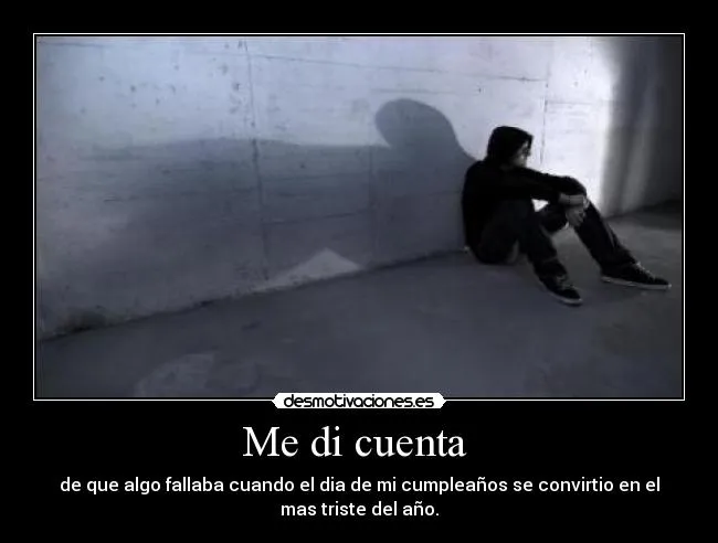 Triste en mi cumpleaños - Imagui