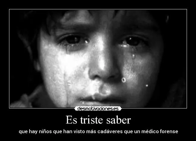 Es triste saber | Desmotivaciones