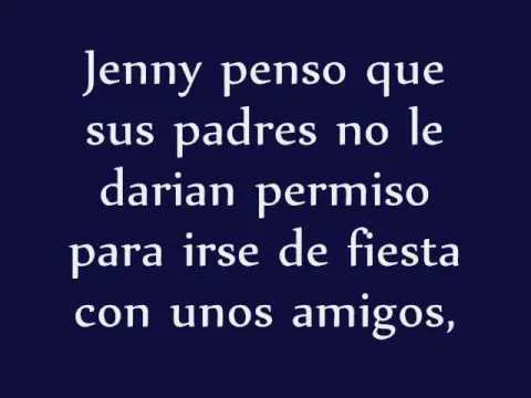 la triste historia de jenny - YouTube