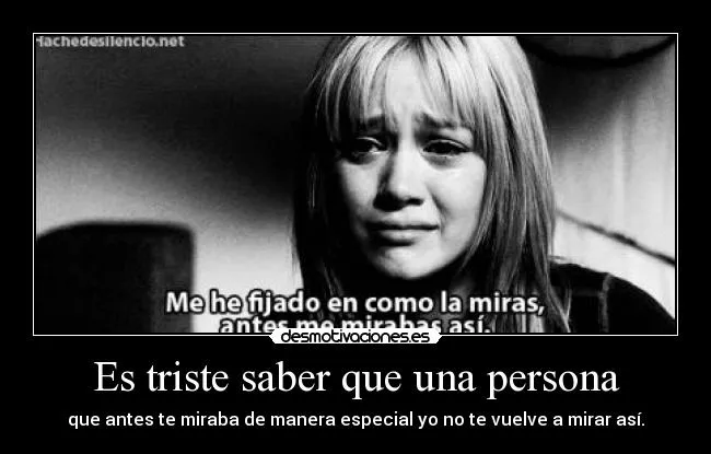 Es triste saber que una persona | Desmotivaciones Es triste saber que una persona | Desmotivaciones