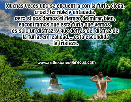 La tristeza y la furia | Reflexiones y Lecturas para Meditar