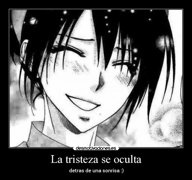 La tristeza se oculta | Desmotivaciones