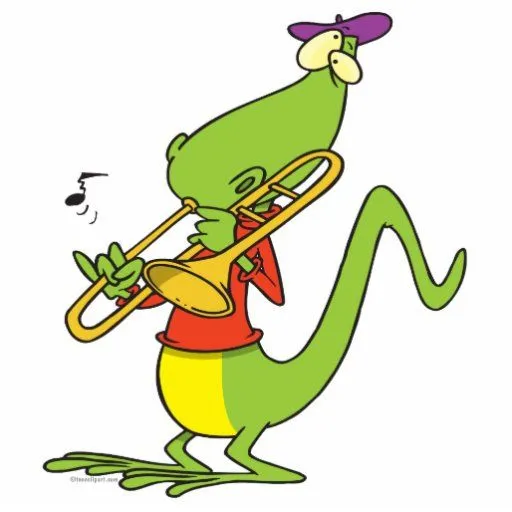 trombone chillón que juega el dibujo animado del l escultura ... trombone chillón que juega el dibujo animado del l escultura ...