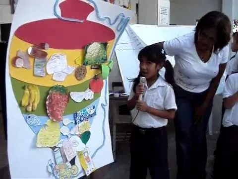 EL TROMPO DE LOS ALIMENTOS. 3º GRADO "A". E.B.E. José Antonio Páez ...