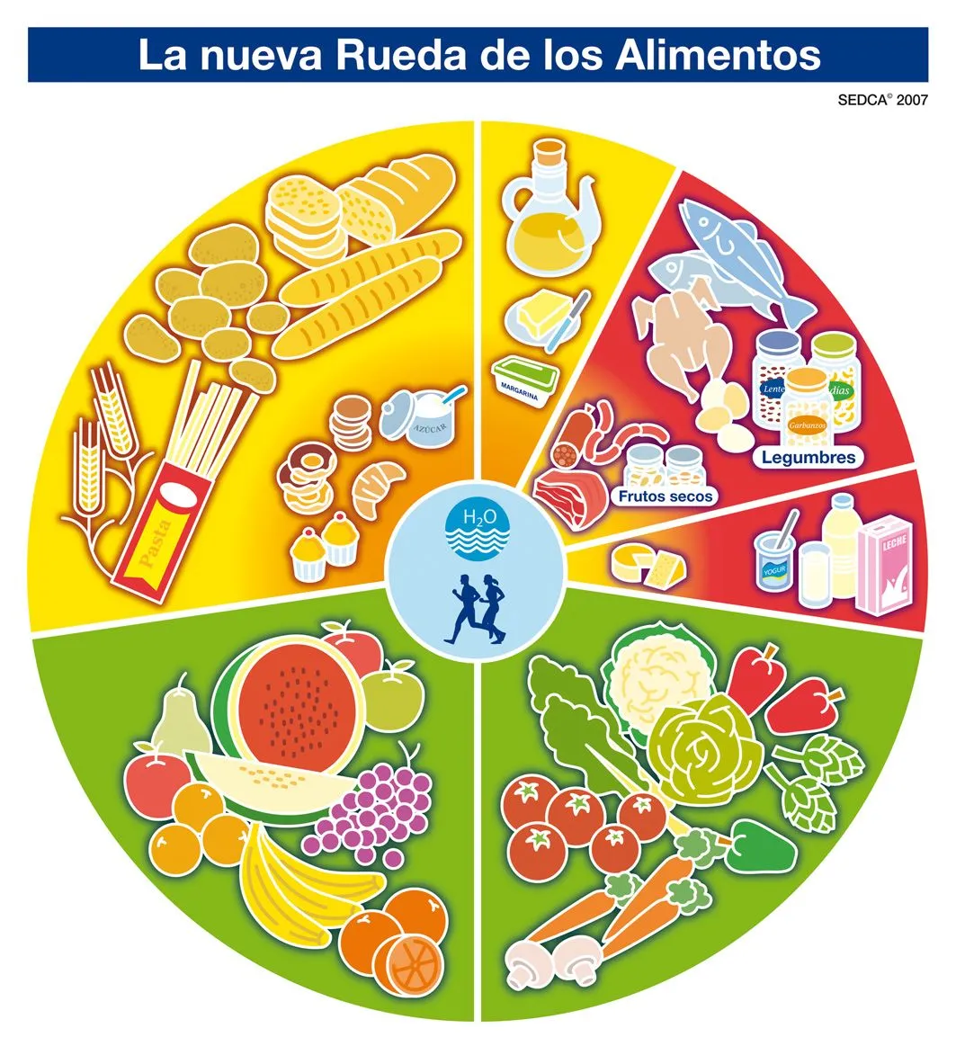 El trompo de los alimentos