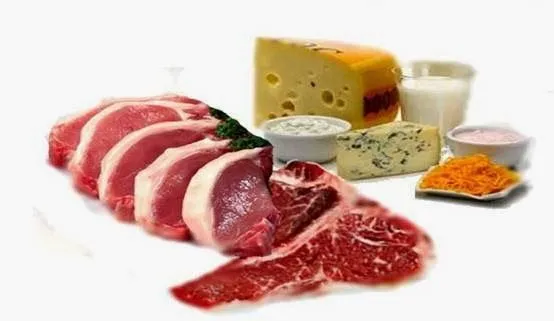 EL TROMPO DE LOS ALIMENTOS: FRANJA AZUL