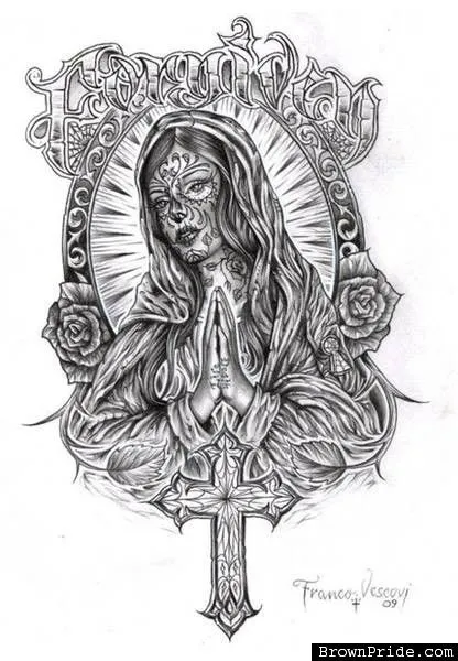 TROPICALIZER: Virgen de Guadalupe // Cholo art TROPICALIZER: Virgen de Guadalupe // Cholo art