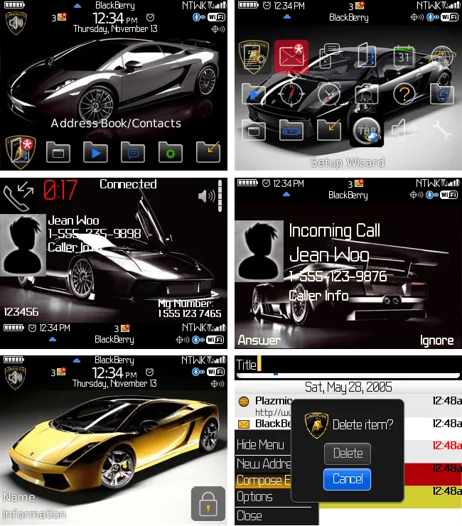Trucos BlackBerry: Tema/Theme Lamborghini Para BlackBerry Trucos BlackBerry: Tema/Theme Lamborghini Para BlackBerry