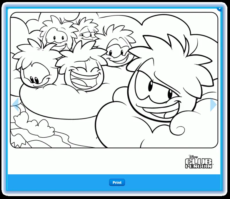 Trucos De Club Penguin Cow: ¡Dibujo Para Colorear: Fiesta De ... Trucos De Club Penguin Cow: ¡Dibujo Para Colorear: Fiesta De ...
