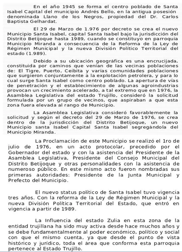 Estado de Trujillo (Venezuela) (página 2) - Monografias.com