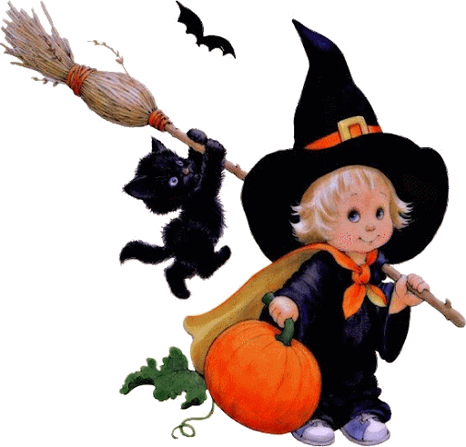 Tubes Halloween con niños de Ruth MoreheadBlog de imágenes