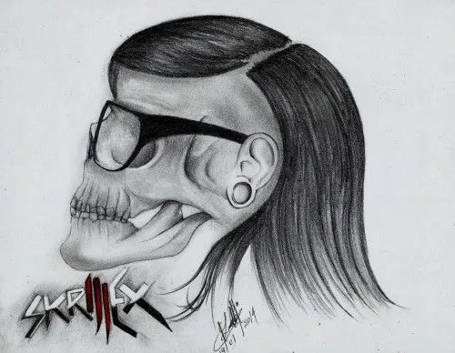 Dibujos a lapiz de skrillex - Imagui