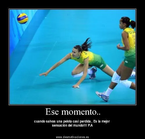 Imagenes con frases de voley - Imagui