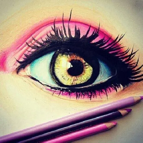 Ojos tumblr dibujo - Imagui