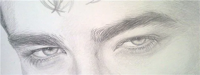Robert Pattinson en Español: Fans pintan a lapiz los hermosos ojos ...