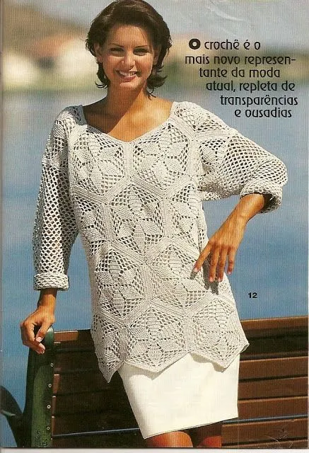 Túnicas a crochet patrones - Imagui