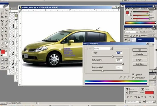 tuning - como colocar calco